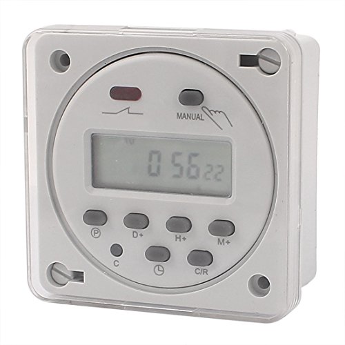 Temporizador programable CN101A: interruptor relé de tiempo 12V 3