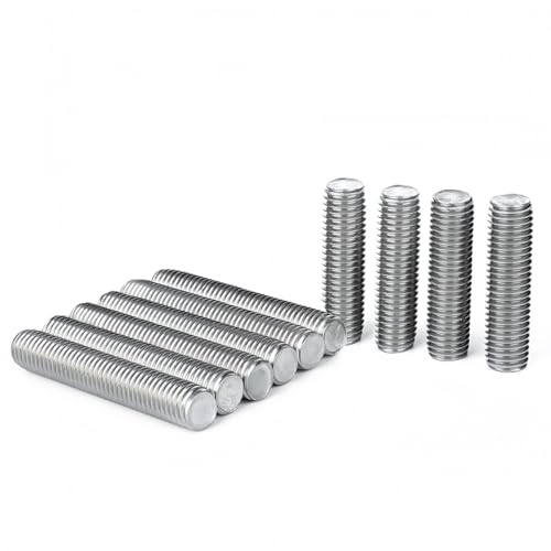 Drenky LGY0680-10 Gewindestifte Edelstahl 10 Stück