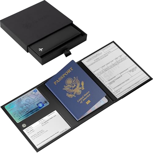 Pilot document holder, Pilot wallet, RFID-Blocking, Travel Wallet, Stylish Travel Companion for Aviation Professionals2