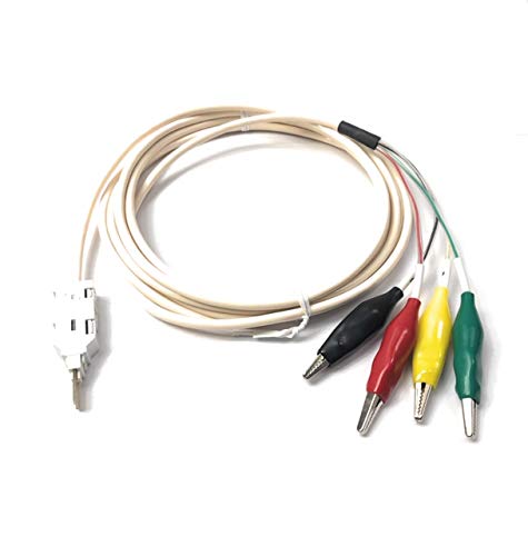 Amazon.co.jp: 4ワイヤ テストコード 2m ワニ口クリップ（国産） UCS