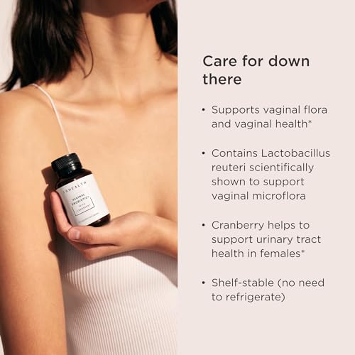 JSHealth Vitamins Vaginal Probiotic Supplement - Supports Urinary and Vaginal Health – Shelf Stable Yeast Infection Treatment for Women (30 Capsules) - Image 4