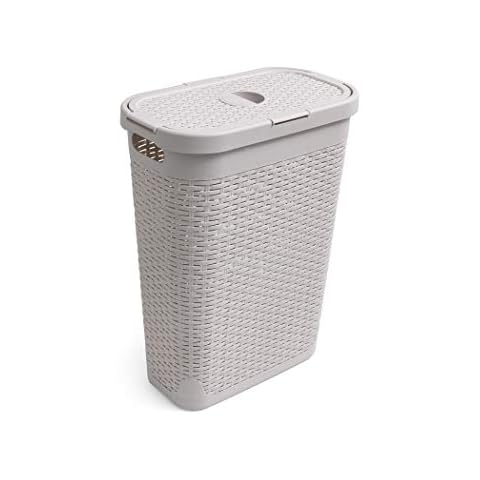 Addis 40 Litre Slim Laundry Hamper Bin Cover