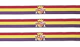 Fabricadas en España Tiendas LGP Pulsera de Bandera Republicana, Tela. 3 Unidades, 30 x 1,5 cm. - Fabricado en España