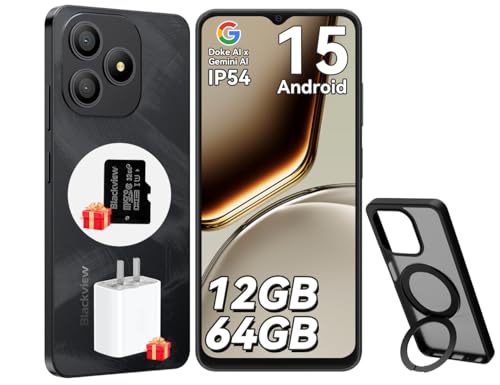 Blackview Wave 9C Smartphone Android 15, Telefono 12GB+64GB/2TB TF, Cellulare