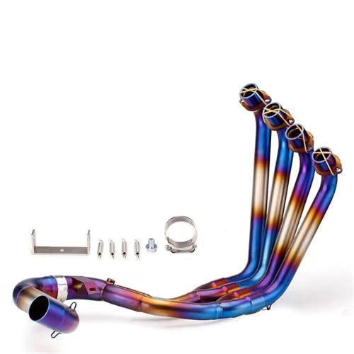 Système d'échappement CBR 650R complet avec tuyau de liaison avant pour moto CB650