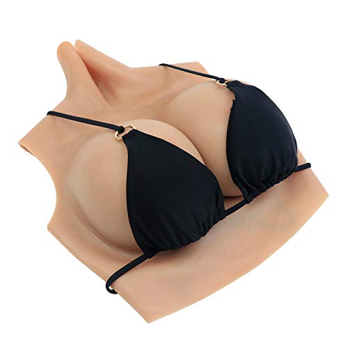 ROANYER 女装 おっぱい Hカップ シリコンバスト 男の娘 コスプレ 巨乳 偽乳 変装 乳ガン術後 デカいおっぱい 女装子 女装男子 シリコンおっぱい