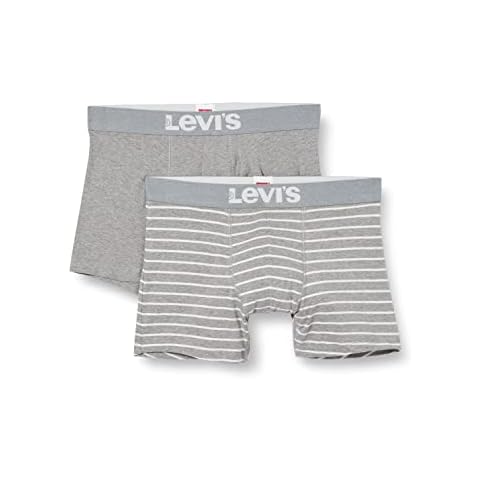 Boxers Levi's Letras Vintage de Rayas Cierre XXL (Pack de 2) Cover