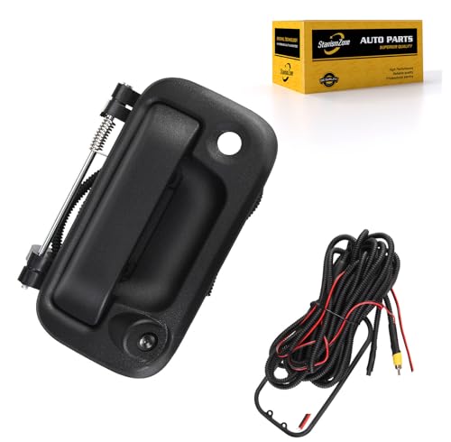 Image of Backup Camera Compatible with Ford: F150 2004-2014, F250 F350 F450 Super Duty 2008-2016 Replaces OE# 8L3Z-9943400-AC Plug and Play-Tailgate Handle Rear View Reverse Parking Assist Back Up