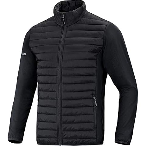 JAKO Men's Hybrid Jacket Premium Other Jacket, mens, 7004, black, M Cover