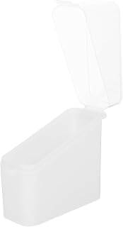 LABRIMP Cheese Box Fridge Storage Container White Plastic Kitchen Food Organizer for Refrigerator Tea Bags Slice Ham Butter Storage