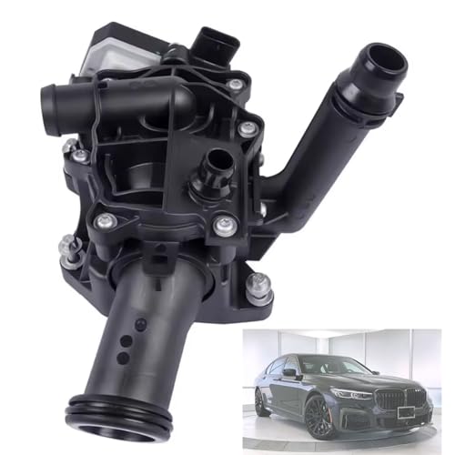 Engine Coolant Thermostat Housing – Replaces 11537642854, 11-53-7-642-854 – Compatible with BMW 340i, 440i, 540i, 740i, M240i, X3, X4 (B58 3.0L, 2016-2021) – Heat Management Module by LDCRE - Used condition - US$51.08