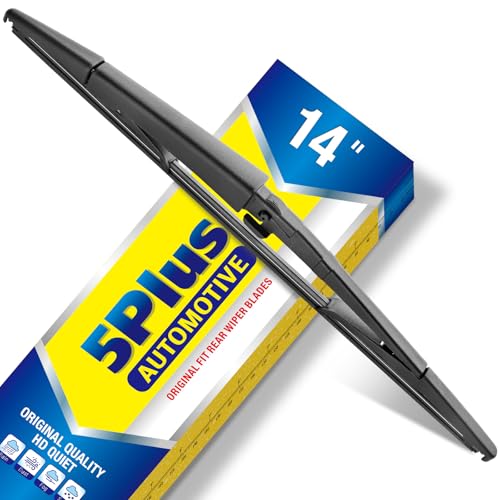 Image of 5 PLUS 14 inch Rear Wiper Blade Replacement for JEEP Grand Cherokee 2010-2005 Commander 2010-2006 /Chrysler Aspen 2009-2007 /Dodge Durango 2009-2004 BACK Windshield Wiper Blade