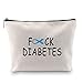 Produktbild Lustige Diabetes Tasche Diabetes Bewusstsein Geschenke Diabetes Reisetasche, Fuck Diabetes, Medium