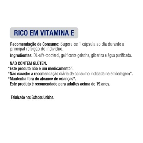 Vitamina E 400 UI Vitgold 60 cápsulas