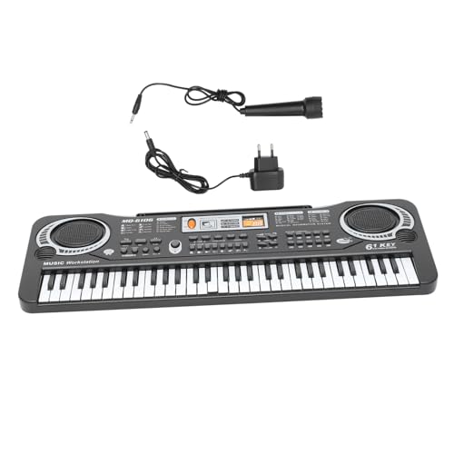 HONITANO Teclado Electrónico Infantil Teclas Multifuncional Juguete Educativo de Plástico Abs Portátil para Desarrollo Musical Niñas