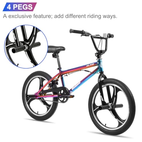 Hiland 20 Inch 3 5 Spoke Kids BMX Bike for Boys Girls Ages