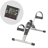 AdirMed Digital, Foldable Pedal Exerciser Leg Machine (Fully Assembled, no tools required)