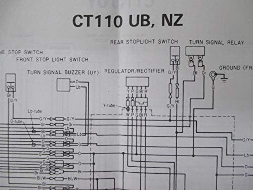 Amazon.co.jp: 中古 ホンダ 正規 バイク 整備書 CT110 パーツ