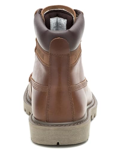 Image of CAT Caterpiller Mens Colorado Moc Toe Leather Ankle Boots - Nuthatch - 9 US