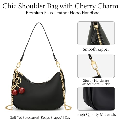 Image of KKXIU Shoulder Bag for Women Cute Hobo Purses and Handbags Retro Clutch Underarm Purse | Cute