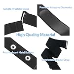 Polar H10 Replacement Chest Strap, Adjustable Heart Rate Monitor Strap Compatible with Polar H9/H7, Garmin, Wahoo TICKR, Coospo & More - Comfortable, Anti-Slip HR Strap for Fitness Training - Image 2