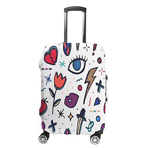 Housse de protection pour bagages anti-rayures lavable et durable