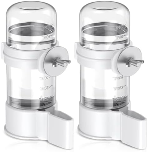 2 Piezas Comedero Automático de Semillas para Pájaros