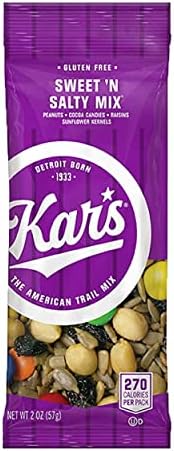Kar's Nuts Original Sweet ‘N Salty Trail Mix, Gluten-Free Snacks, 2 Oz, Pack of 72