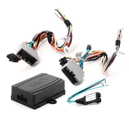 CRUX SOOCR-26 Radio Replacement Interface for Select Chrysler/Dodge/Jeep Vehicles, Black