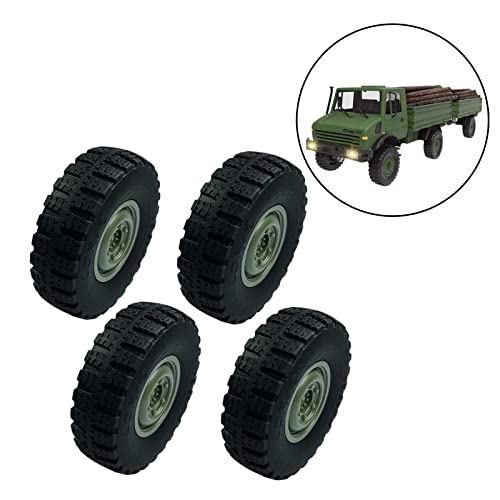 Vaveren Acessórios de Metal para Pneus de Carro RC - Melhore seu Modelo, Vermelho