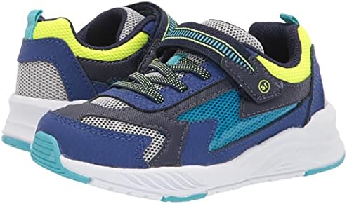 Stride Rite boys Lighted Cosmic Sneaker, Navy Multi, 1.5 Wide Little Kid US | Image 6