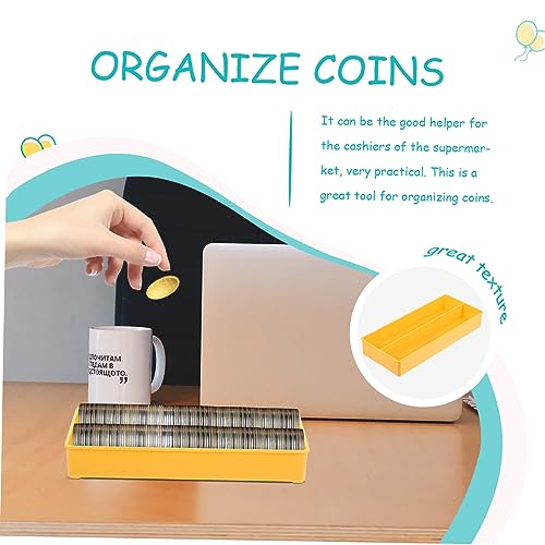 Caja organizadora para monedas Veemoon 2 piezas miniatura 6