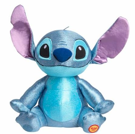 Disney Just Play Stitch 626 - Peluche luccicante, 23 cm