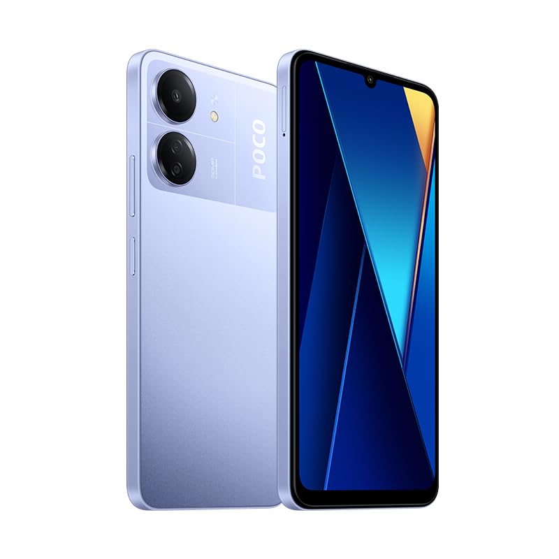 Xiaomi Poco C65 - Smartphone 6,74" AMOLED, 128 GB, Ljusblå