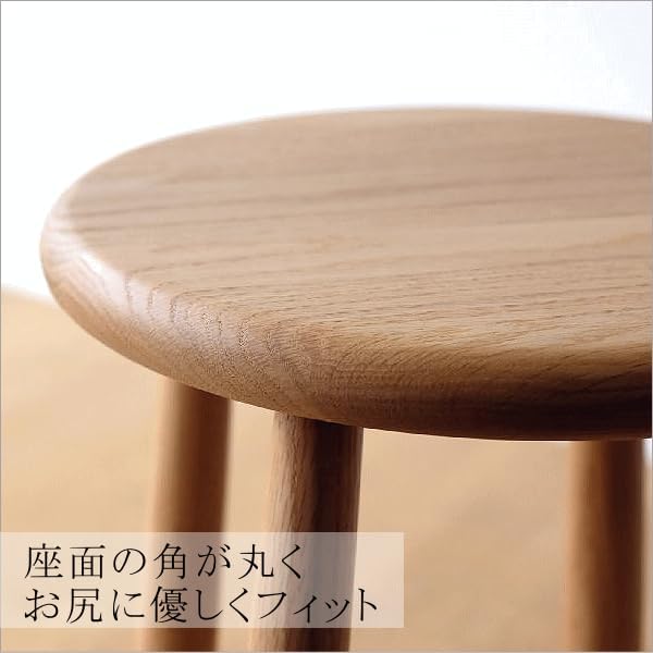 木製 無垢材 オーク 天然木 高さ60cm カウンターチェア おしゃれ ナチュラル 椅子 【好み】