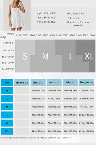 Qinsen Sleeveless Athletic Dress For Women High Waist Square Neck Tennis Dress Built In Shorts Golf Active Dress Chestnut M thumb #6