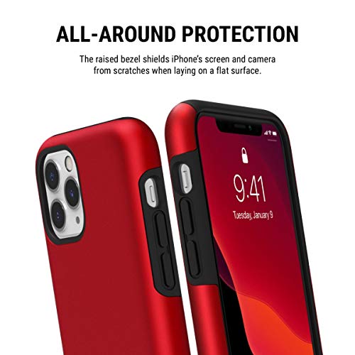 Incipio Apple Iphone 11 Pro Dualpro Case-Iridescent Red/Black #TOP4