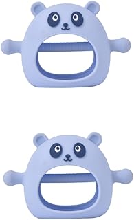 Totority 2 Pçs Brinquedos De Dentição Do Bebê Mordedor De Pulso Nunca Cair Silicone Brinquedo De Dentição Do Bebê Infantil Brinquedo Sensorial De Borracha Mordedor De Bebê Brinquedos Do