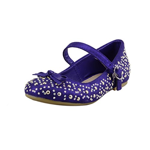The Doll Maker Glimmer Ballet Flat - FBA1631131C-1 Blue