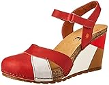 Forro transpirable Art GÜELL, Sandalias con cuña Mujer, Coral, 40 EU