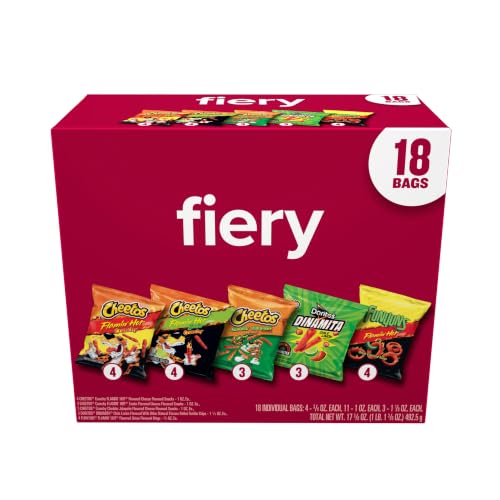 Frito-Lay Fiery Mix Variety Pack (18 Count)