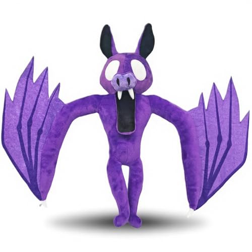99 Nights In The Forest Plüschtier Das Deer Bösewicht Plüschspielzeug Aus Dem Spiel Weiches Kuscheltier Für Kinder & Erwachsene Cuddly Plushie Geschenk Für Halloween & Geburtstage. (Fledermaus)