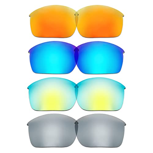 Lentilles pour Oakley Bottle Rocket verres interchangeables 4 couleurs