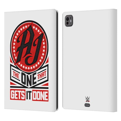 Étui iPad Pro 11 M4 housse cuir WWE AJ Styles compatible tablette 2024