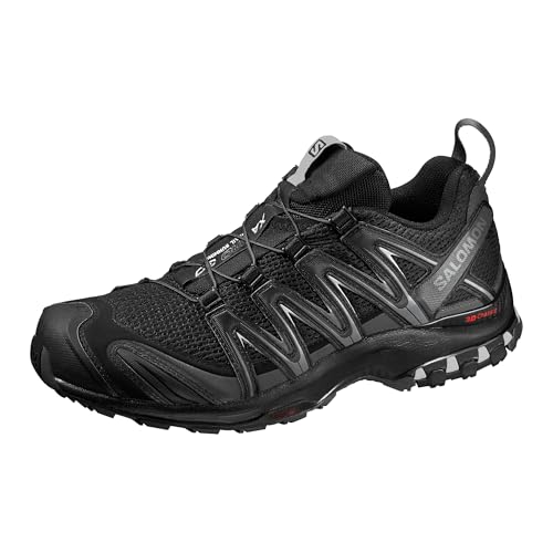 Image of Salomon Men’s XA PRO 3D Trail Running Shoes - Black/Magnet/Quiet Shade - 10