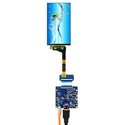Image of VSDISPLAY 5.5 Inch 1440X2560 2K IPS LCD Screen with Mipi LCD Board | 5.5'' LS055R1SX04 Screen for 3D Printer Replacement Display