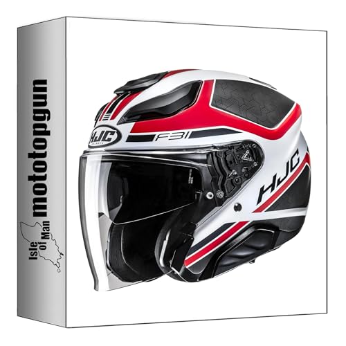 Casque jet moto HJC F31 Ceron MC1SF taille XS pour motards urbains