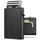 TENBST Smart Wallet 3.0 | Portmonee Herren Leder mit Magnetverschluss | Ultradünnes Slim Wallet & Kartenetui | RFID Blockierend | Minimalistische Geldbörse Herren für Alle Karten