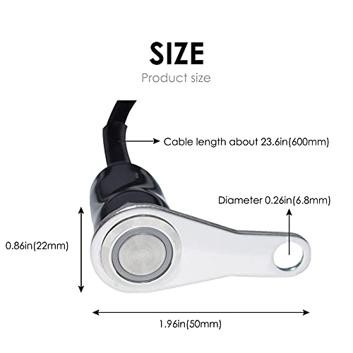 Image of LED Motorcycle Switch ON-Off Headlight Fog Light Handlebar Adjustable Mount Waterproof Switches Button DC12V