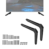 Maozhren Base Stand for Hisense TV, TV Stand Legs Fit for A6 Series 75A6G 70A6G 65A6G 60A6G 55A6G 50A6G 43A6G with Screws